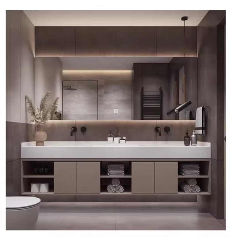 Furniture Luxury Multifunction Home Cabinets Bathroom Storage Narrow Cabinet Drawer Sink under Base Schrank Bathroom Furniture
