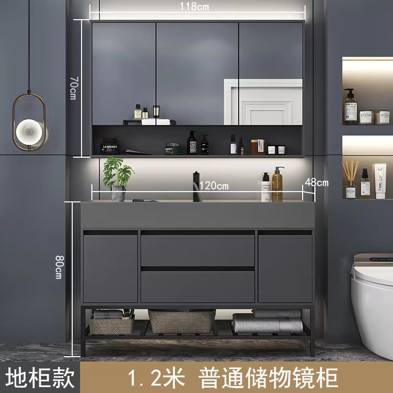 Furniture Luxury Multifunction Home Cabinets Bathroom Storage Narrow Cabinet Drawer Sink under Base Schrank Bathroom Furniture