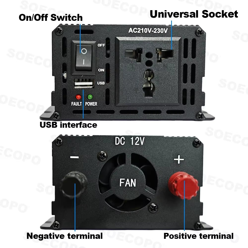 7000W Solar Power Kit with 100A Controller & 300W Panel Inverter 12V to 110V/220V for Home/Camping/Rv/Emergency Backup