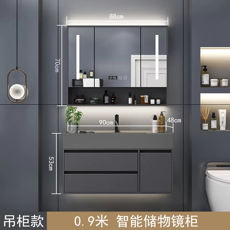 Furniture Luxury Multifunction Home Cabinets Bathroom Storage Narrow Cabinet Drawer Sink under Base Schrank Bathroom Furniture