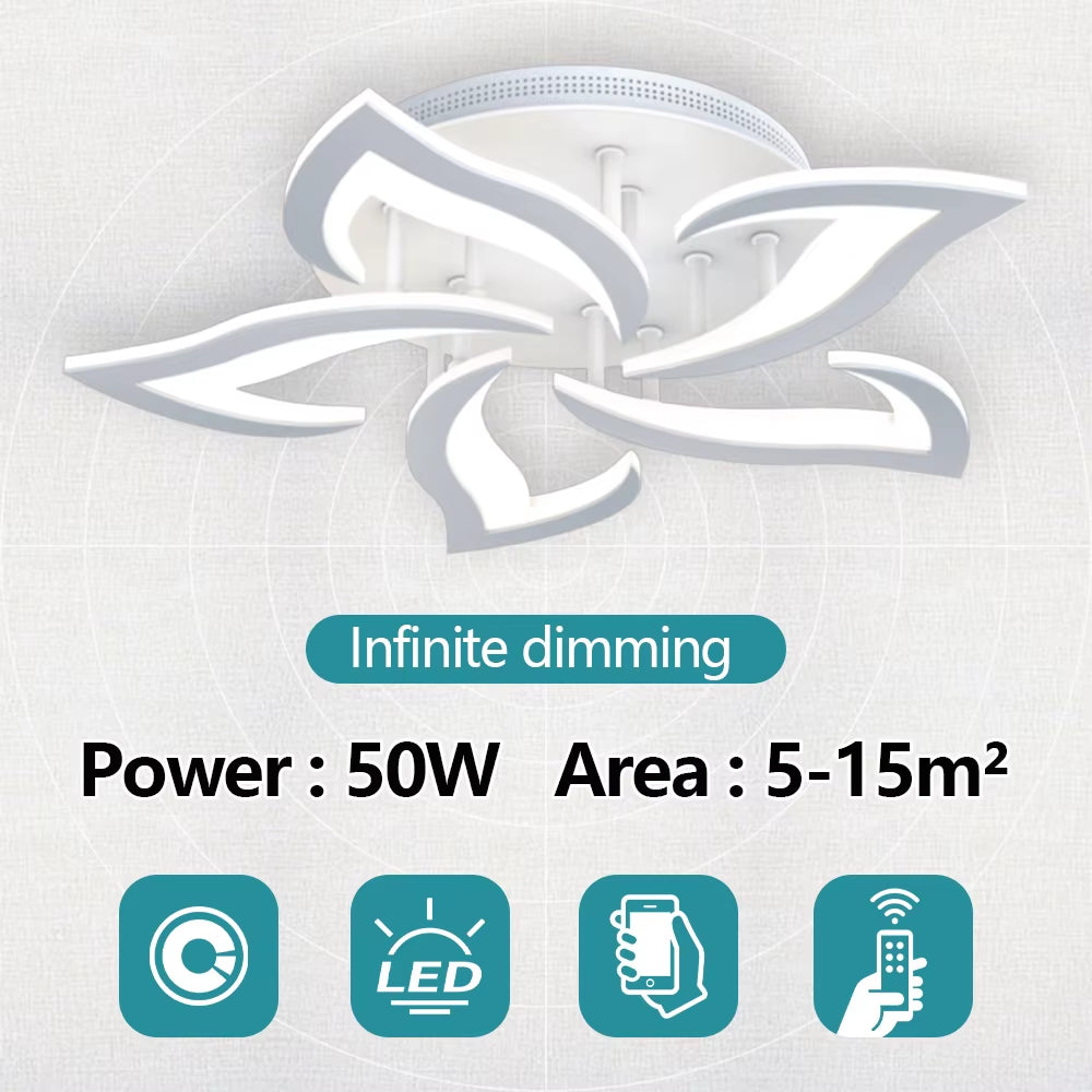 White Black Modern LED Pendant Lighting Living Room Study Lighting Interior Lighting Living Room Foyer Lighting Lightingfixtures