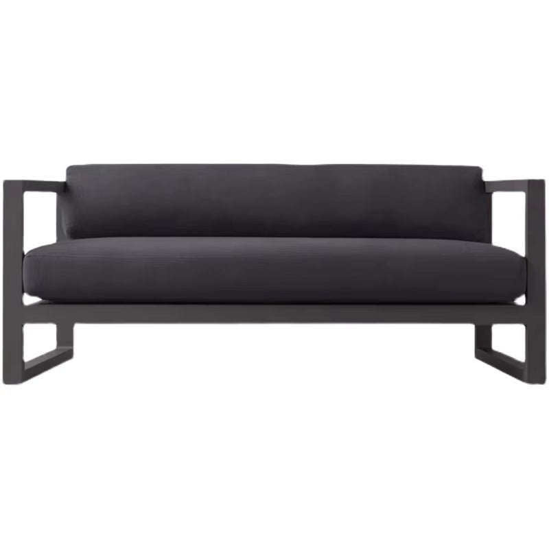 Nordic Style Two Seats All Weather Outdoor Furniture Metal Outdoor Furniture, Aluminum Outdoor Furniture Set