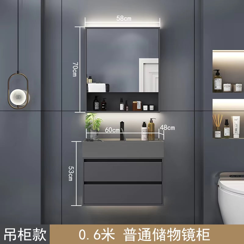 Furniture Luxury Multifunction Home Cabinets Bathroom Storage Narrow Cabinet Drawer Sink under Base Schrank Bathroom Furniture