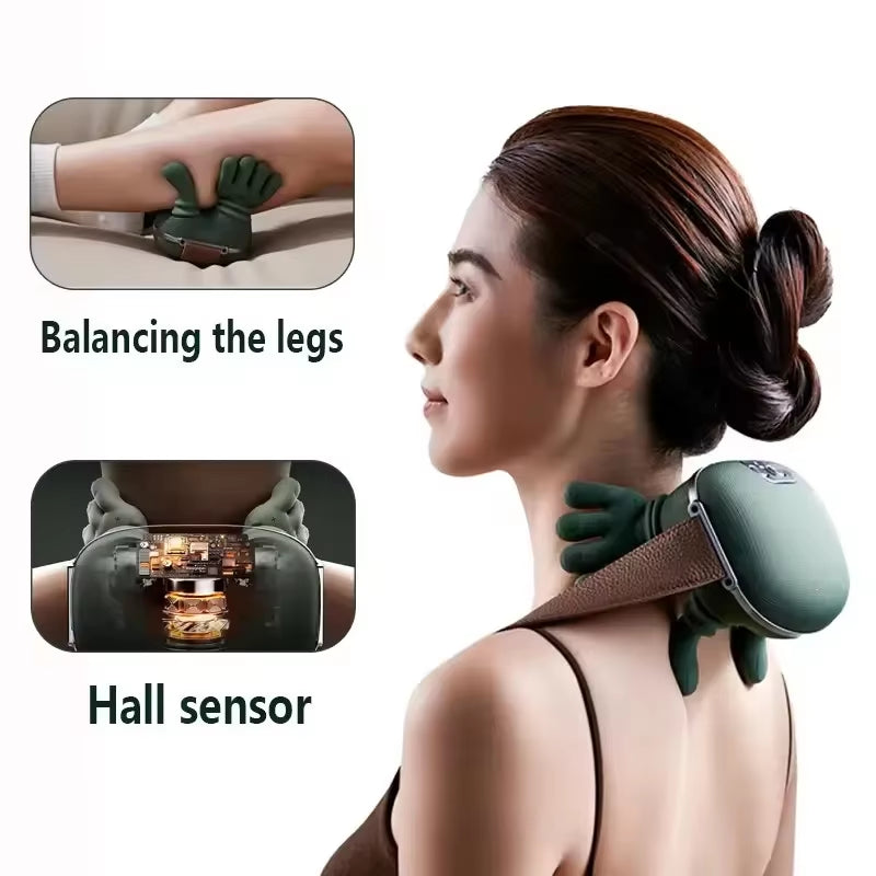 Original N7 Master Hand Shoulder Neck Massage Machine Trapezius Electric Cervical Neck Relax Massager Cervical Spine Massager